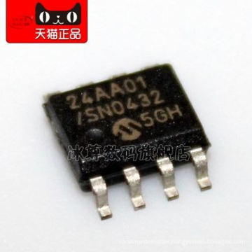 BZSM3-- 24AA01 SOP-8 I2C Serial EEPROM Electronic Component IC Chip 24AA01-I/SN